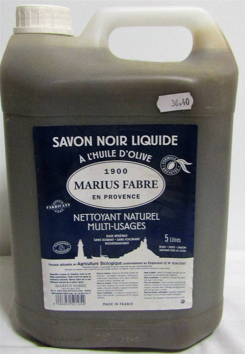 Savon Noir liquide MARIUS FABRE